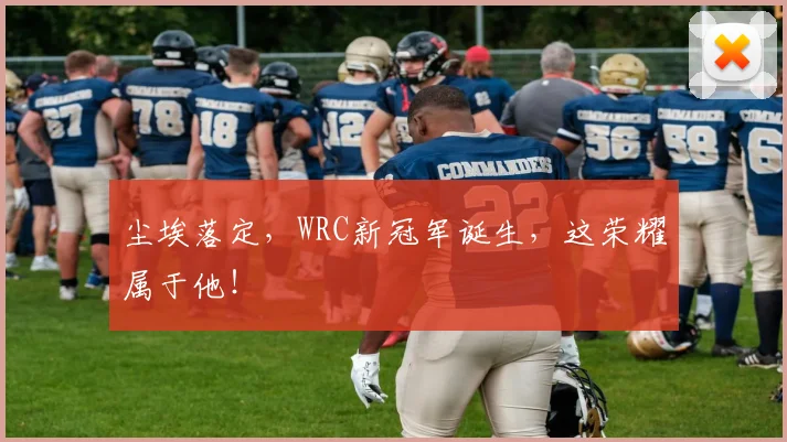 尘埃落定，WRC新冠军诞生，这荣耀属于他！